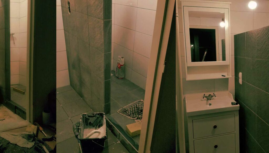 Kleine Badkamer Renovatie in Den Haag